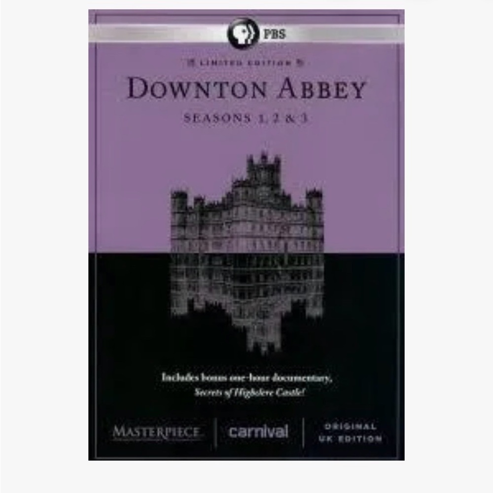 NWT Downton Abbey Seasons 1-3 DVD Set
